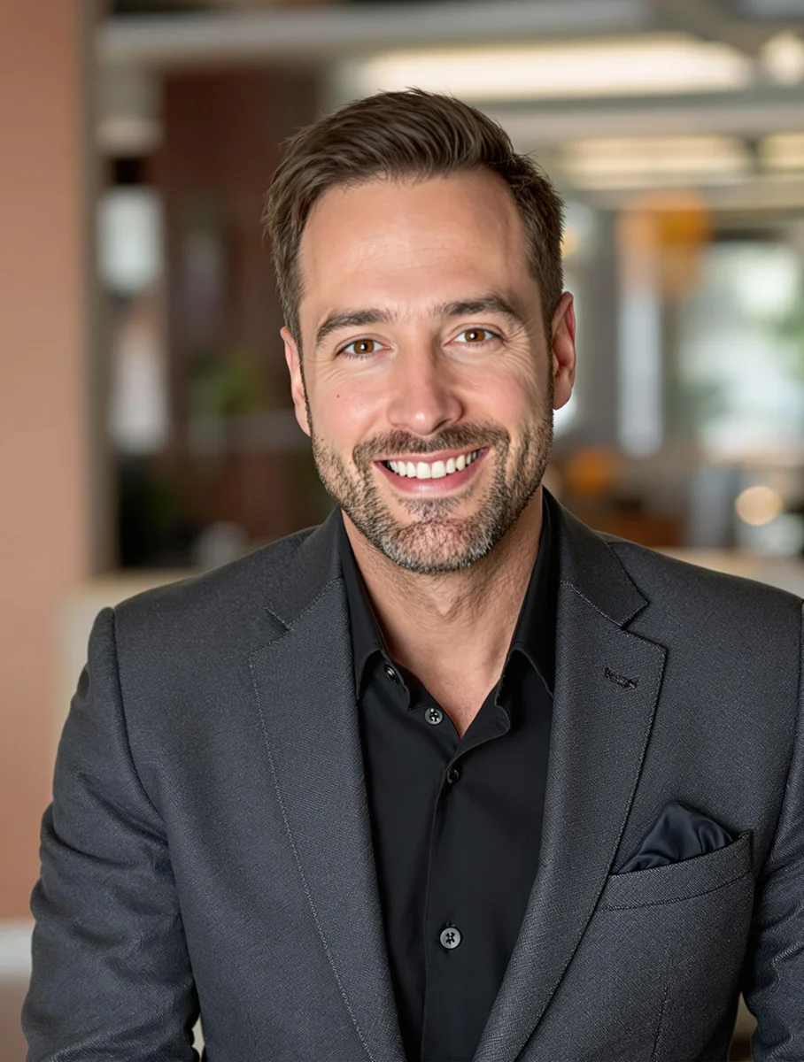 KI-generiertes LinkedIn Profilbild - LinkedIn Mann